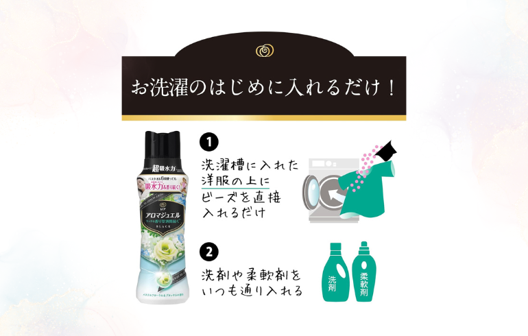 組み合わせ】IROKA ハンサムリーフ × レノア アロマジュエル パステル  