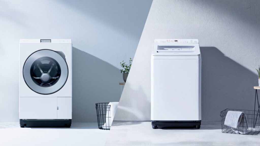 ドラム式洗濯機 or 縦型洗濯機 イメージ写真