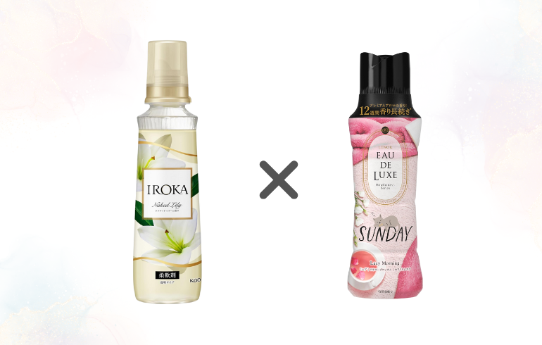 組み合わせ】IROKA ネイキッドリリー × レノア EAU DE LUXE SUNDAY  