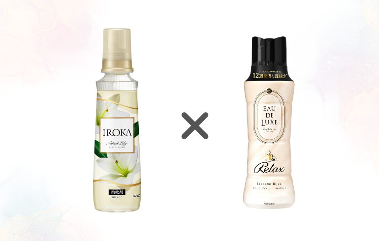 新品　レノア オードリュクス リラックス　IROKA ネイキッドリリーの香り 組み合わせ】IROKA ネイキッドリリー × レノア EAU DE LUXE Relax