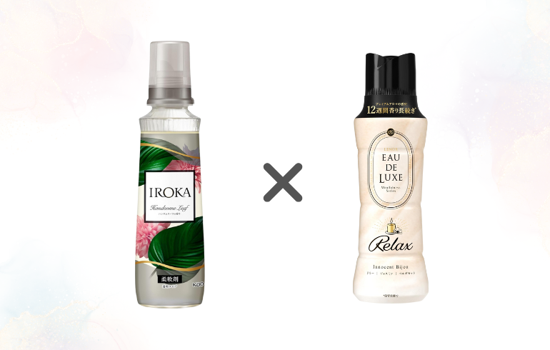組み合わせ】IROKA ハンサムリーフ × レノア EAU DE LUXE Relax 組み合わせ】IROKA ハンサムリーフ × レノア EAU DE LUXE Relax