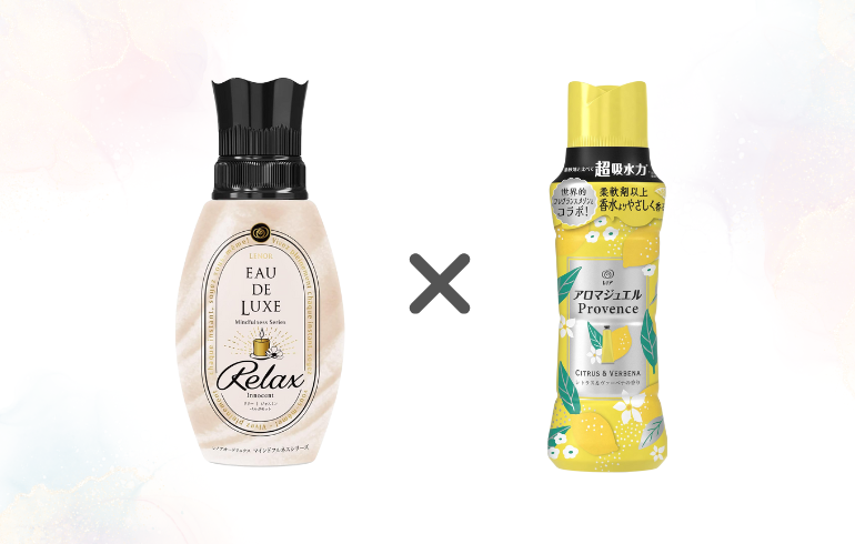 組み合わせ】レノア EAU DE LUXE Relux イノセント × レノア アロマ