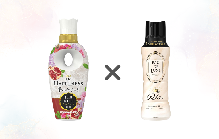 組み合わせ】レノア Happiness ザクロ × レノア EAU DE LUXE Relax