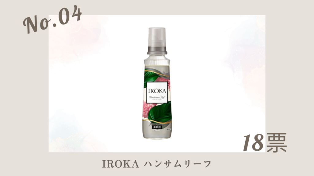 人気投票 IROKA ハンサムリーフ 1