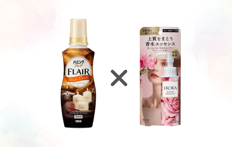 組み合わせ】ハミング フレア バニラ＆シダーウッド × IROKA フェム 