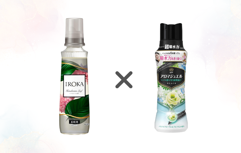 組み合わせ】IROKA ハンサムリーフ × レノア アロマジュエル パステル  