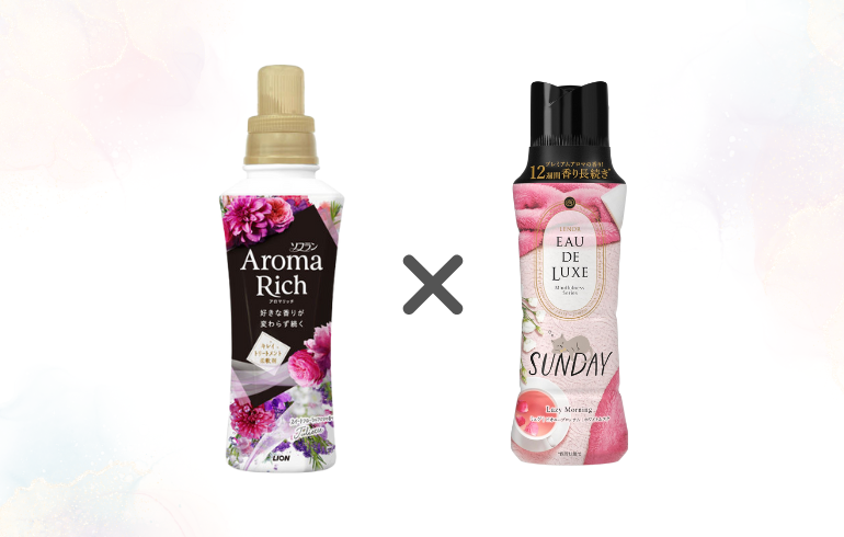 組み合わせ】アロマリッチ スイートフローラルアロマ × レノア EAU DE
