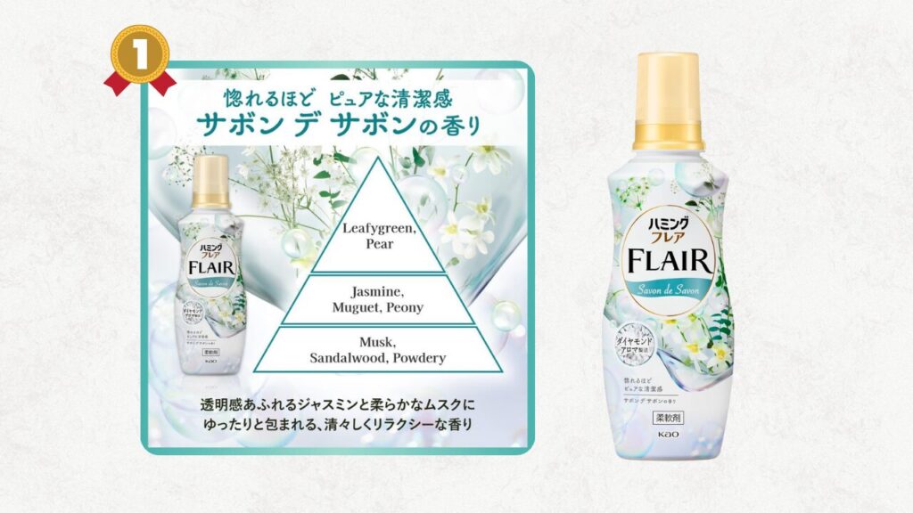 ハミングフレア サボン デ サボン コスパ柔軟剤