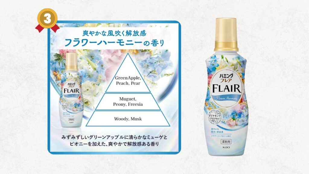 ハミングフレア フローラルスウィート コスパ柔軟剤