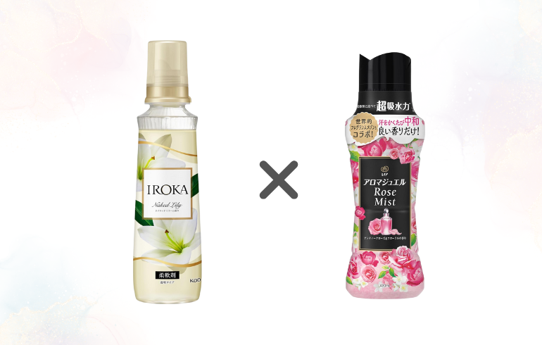組み合わせ】IROKA ネイキッドリリー × レノア アロマジュエル