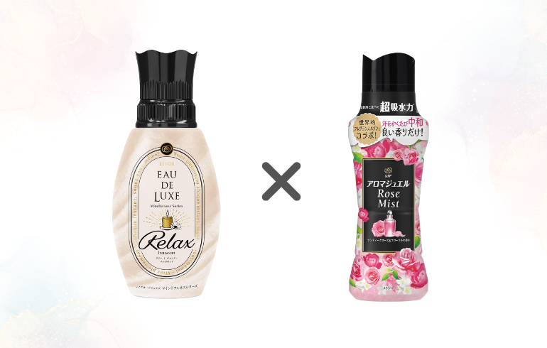 組み合わせ】レノア EAU DE LUXE Relux イノセント × レノア アロマ