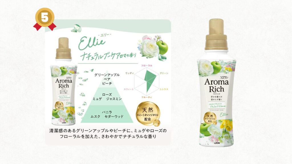 コスパ最強 柔軟剤 5位 -2025-12