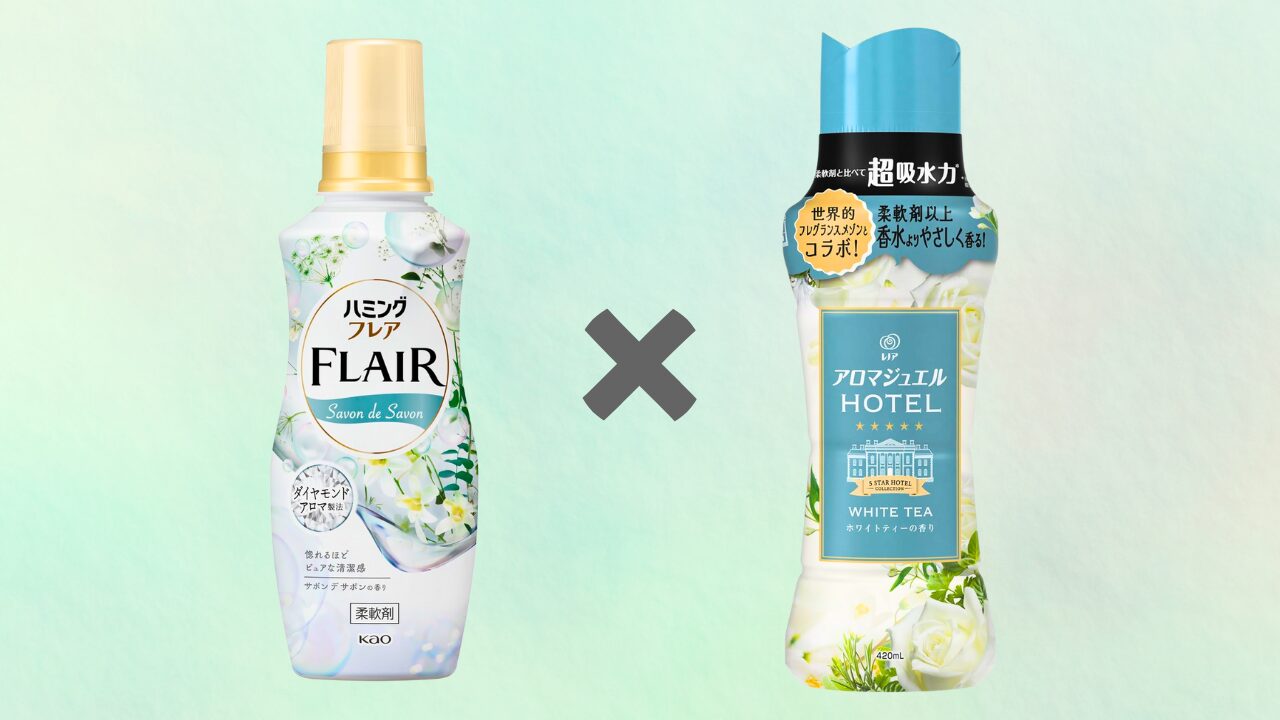 ハミングフレア サボン デ サボン × アロマジュエル ホワイトティー