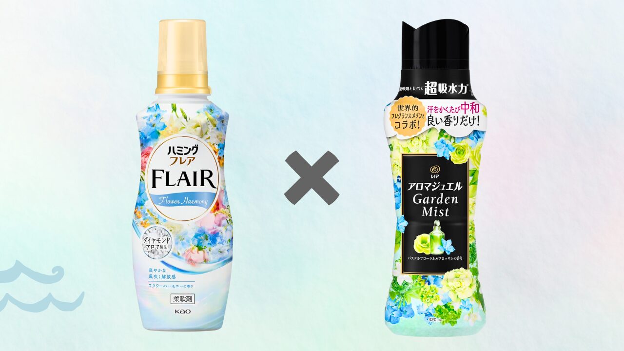 ハミングフレア フラワーハーモニー × アロマジュエル パステルフローラル