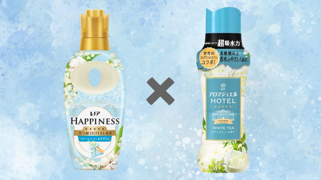 レノアハピネス ウォームコットン&すずらん × アロマジュエル ホワイトティー -2025-11