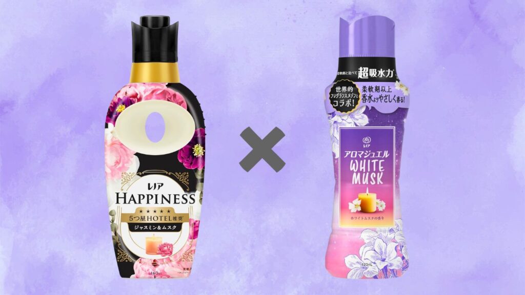 レノアハピネス ジャスミン&ムスク × アロマジュエル ホワイトムスク -2025-11