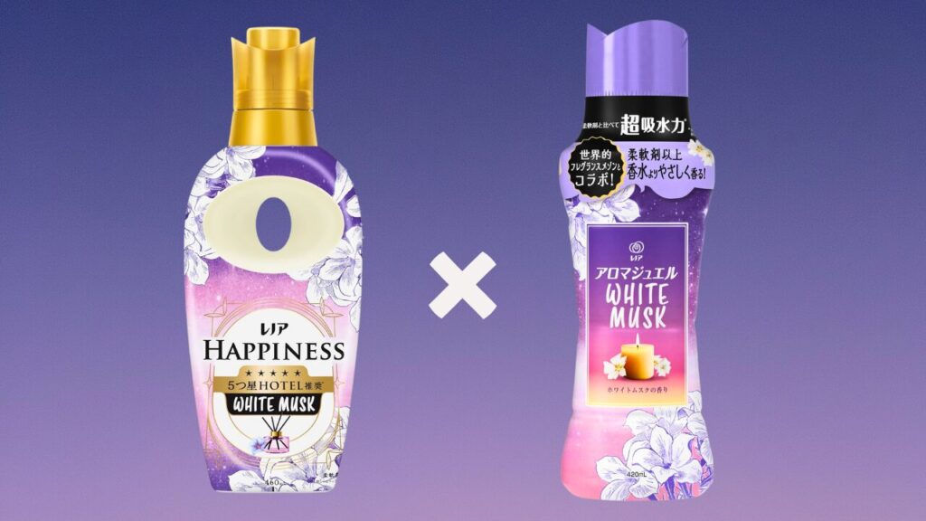 レノアハピネス ホワイトムスク × アロマジュエル ホワイトムスク -2025-11
