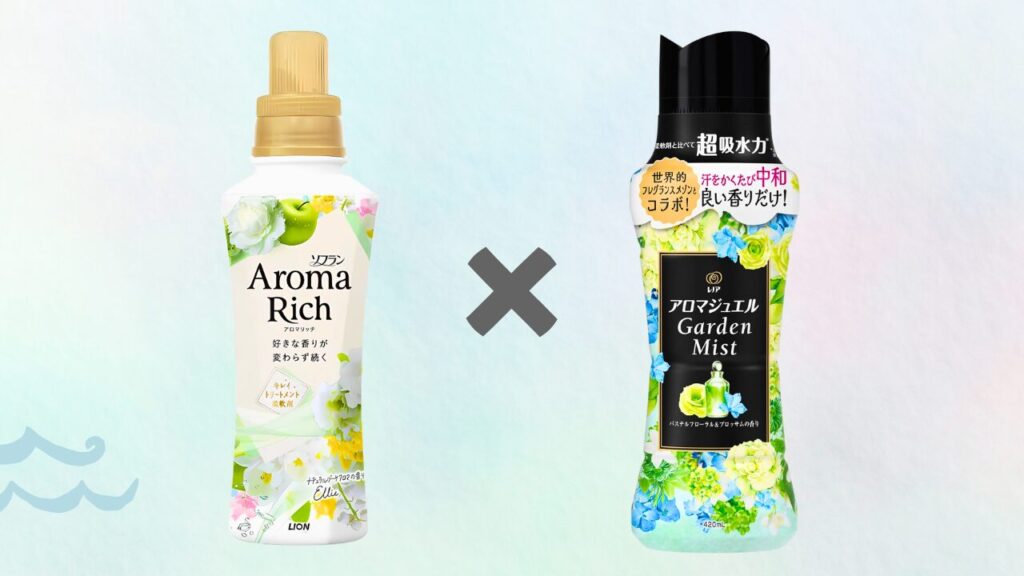 アロマリッチ ナチュラルブーケアロマ × アロマジュエル パステルフローラル