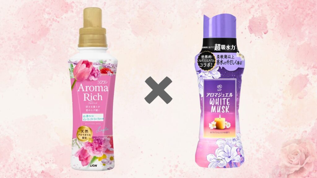 アロマリッチ ビューティーフローラルアロマ × レノア アロマジュエル ホワイトムスク -2025-11