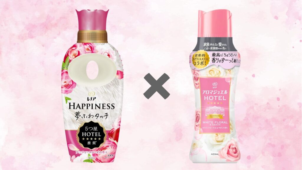 アロマジュエル ホワイトフローラル＆サボン 組み合わせ おすすめ2