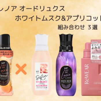レノア オードリュクス アプリコットおすすめ組み合わせ3選 - (柔軟剤の森)