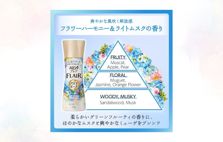 ハミングフレア アロマビーズ フラワーハーモニー＆ライトムスク SZ1 -2025-11