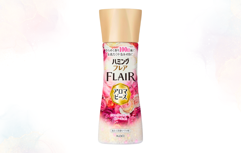 ハミングフレア アロマビーズ フローラルスウィート＆ローズ 正面-2025-11