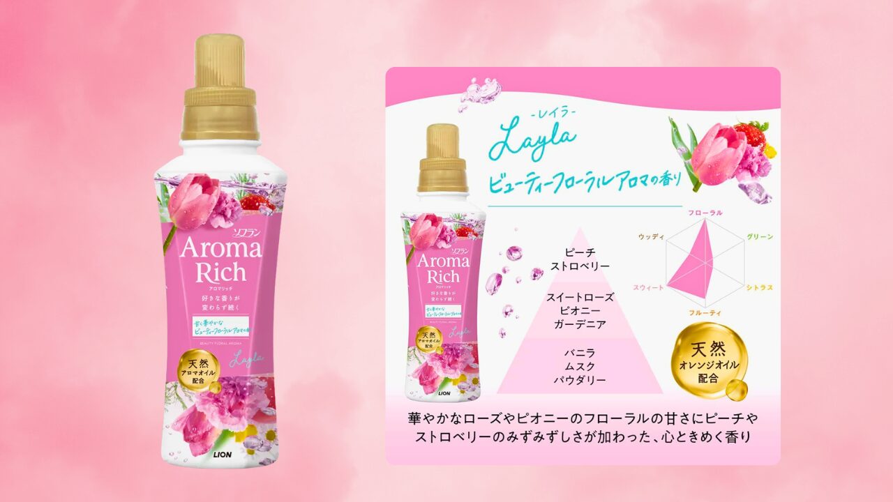 新商品 アロマリッチ ビューティーフローラルアロマ