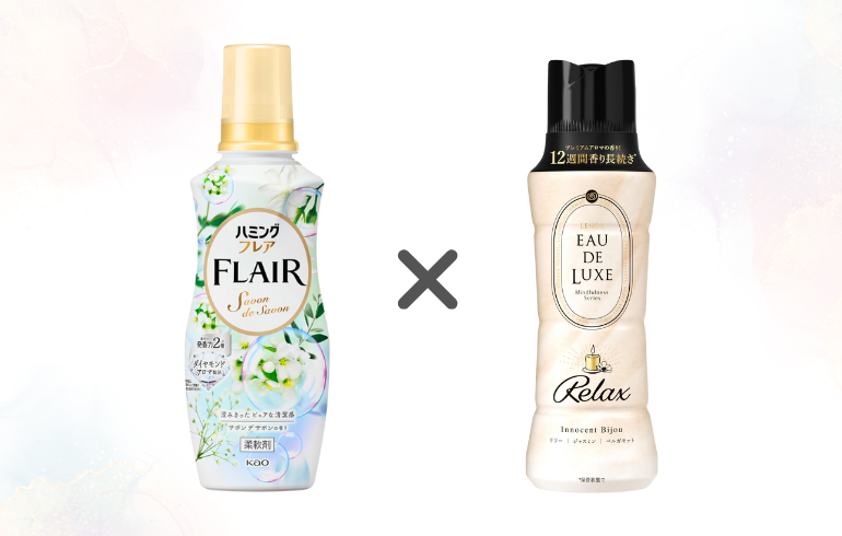 ハミングフレア サボン デ サボン × レノア EAU DE LUXE Relax イノセントビジュ 正面 -2025-11