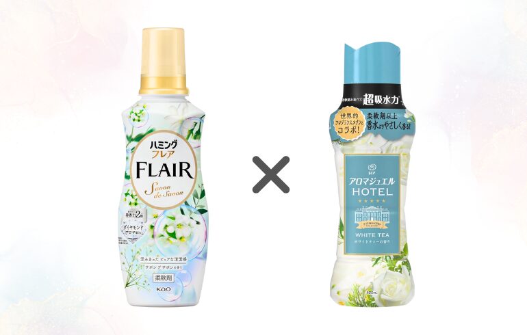 ハミングフレア サボン デ サボン × レノア アロマジュエル フレグランスメゾン ホワイトティー 正面 -2025-11