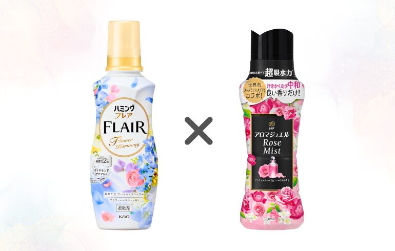 ハミングフレア フラワーハーモニー × レノア アロマジュエル アンティークローズ 正面 -2025-11