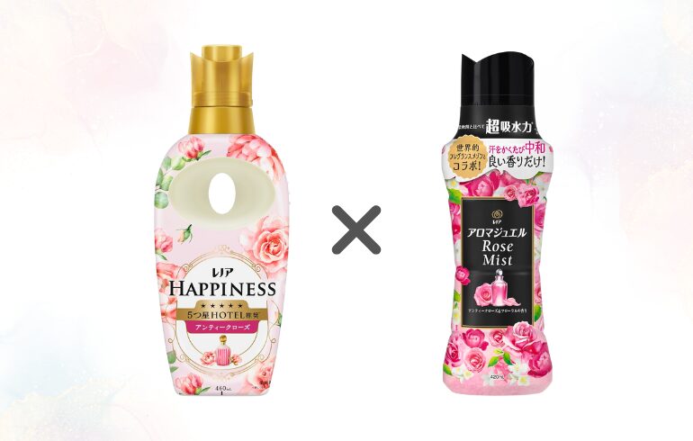 レノア ハピネス アンティークローズ × レノア アロマジュエル アンティークローズ 正面 -2025-11