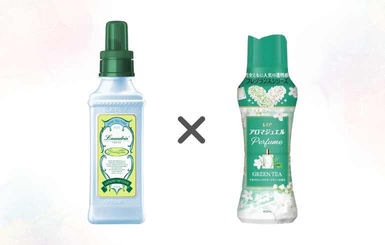 ランドリン グリーンティー × アロマジュエル アロマティックグリーンティー 正面 -2026-3