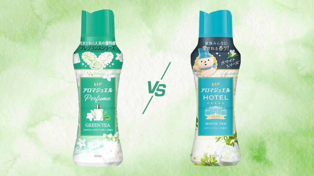 新商品 アロマジュエル 「アロマティックグリーンティー」 比較1 - 2026-2